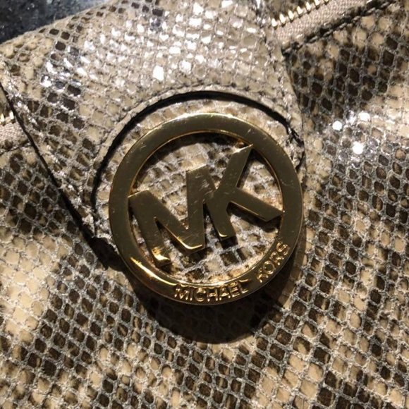 Michael Kors Snake Skin Bag - Picture 1 of 6